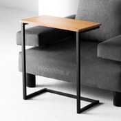 تصویر میز لپ تاپ و تحریر مدل DA10017 با جنس فلز 