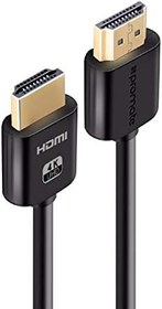 تصویر Promate 4K HDMI Cable, High-Speed 3 Meter HDMI Cable with 24K Gold Plated Connector and Ethernet, 3D Video Support for HDTV, Projectors, Computers, LED TV and Game consoles, ProLink4K2-300 