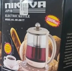 تصویر چایی ساز نیکوا ژاپن 1/5 لیتری مدل NK-200TT NIKOVA