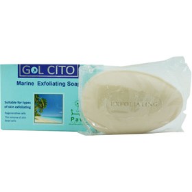 تصویر صابون لایه بردار دریایی 125گرمی گل سیتو Gol Cito Marin Peeling Soap 125g