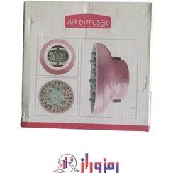 تصویر دیسپانسر سشوار مشکی قابل تنظیم 