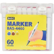 تصویر ماژیک راندو بیسیک ۶۰ رنگ بسته ۶۰ عددی 