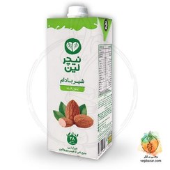 تصویر شیر بادام بدون قند نیچرلین ۱ لیتر 