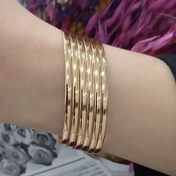 تصویر پک النگو ۶ عددی طلا روس ۳ میل 