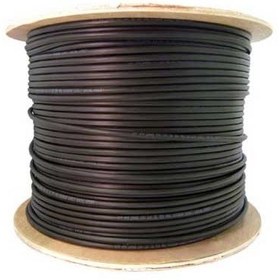 تصویر کابل شبکه نگزنس Cat6 SFTP Outdoor با 2 روکش PVC + PE حلقه 305 متری NETWORK CABLE