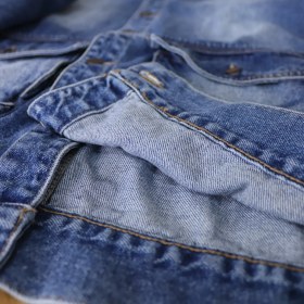 تصویر کت جین دو جیب مردانه 