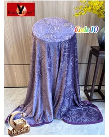 تصویر پتو مسافرتی دونفره طرح گل رز 