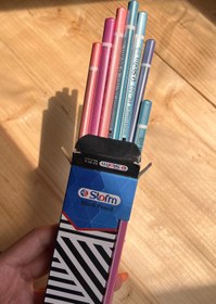 تصویر مداد مشکی پاستیلی 