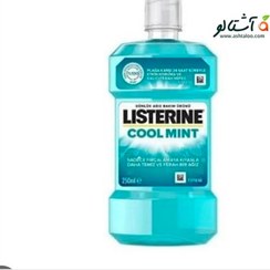 تصویر دهانشویه ۲۵۰ میل نعنایی خوشبوکننده دهان لی..ستر..ین 