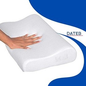 تصویر بالشت طبی مموری فوم سوپر موج کامفی لایف سایز لارج comfy life Large size super wave memory foam medical pillow