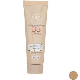 تصویر کرم پودر روشن‌کننده با SPF40 سی سی کرم مدیوم حجم 40 میل سینره CC Cream Brightening Foundation Medium SPF40 40 ml Cinere