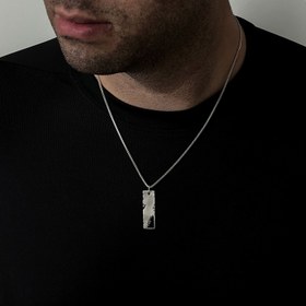 تصویر گردنبند حَک - پلاک مردانه ا Hak necklace Hak necklace