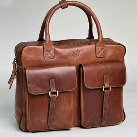 تصویر کیف چرم اداری راژور 