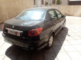 تصویر پژو 206 صندوقدار مدل 1393 ا V8 V8