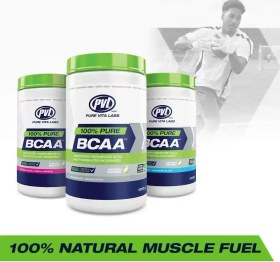 تصویر بی سی ای ای طعم‌دار پی وی ال نچرال PVL Essentials 100% Pure BCAA