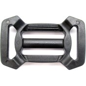 تصویر بندگیر کیف پلاستیکی مشکی چهارطرفه سایز 26 میلی‌متر 