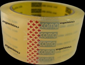 تصویر چسب پهن بی‌صدا کما (coma) مدل ۴۰ میکرون – قدرت چسبندگی بالا و باز شدن بدون صدا 