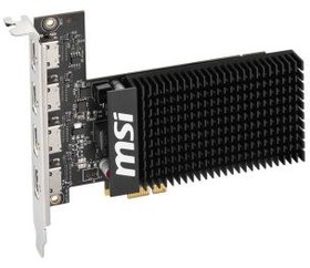 تصویر کارت گرافیک ام اس آی مدل GT 710 2GD3H ظرفیت 2 گیگابایت MSI GT 710 2GD3H Graphic Card Capacity 2 GB