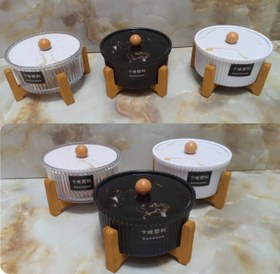 تصویر قندان الماس گرد 