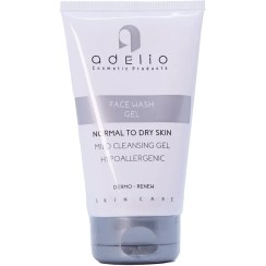 تصویر ژل شستشو صورت ادلیو مناسب پوست نرمال تا خشک 150 میلی لیتر Adelio Face Wash Gel For normal to dty skin 150 ml