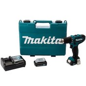 تصویر دریل شارژی چکشی لیتیوم ماکیتا 10/8 ولت مدل Makita Hp331dwle ا Makita Cordless Hammer Driver Drill Hp331dwle Makita Cordless Hammer Driver Drill Hp331dwle