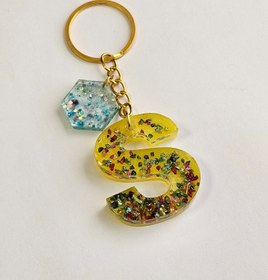 تصویر جاکلیدی رزینی حرف S کد 35 