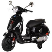 تصویر موتور شارژی فلامینگو مدل Q618 طرح وسپا ریموت دار 