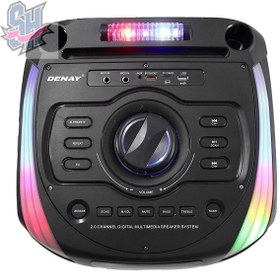 تصویر اسپیکر دیجی دار دنای مدل WB3010 ظرفیت ۵ با بلوتوث ۵ 