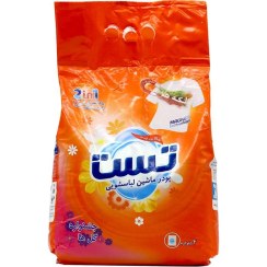 تصویر پودر ماشین لباسشویی تست مدل جشنواره گل وزن ۴ کیلوگرم 