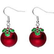 تصویر گوشواره توپی بسیار زیبا و خاص مناسب کادو تولد 