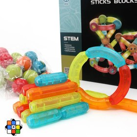 تصویر مگامگ 76 قطعه چراغ دار 