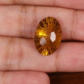 تصویر نگین سیترین کد 30117 Citrine Stone