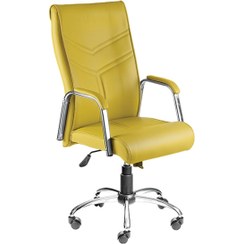 تصویر صندلی اداری مدیریت تیراژه مدل ۶۵۰ Tirajeh managment chair model 650