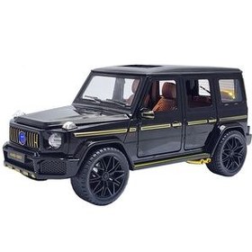 تصویر اسباب بازی ماشین فلزی مرسدس بنز جی کلاس GCLASS-118 G 63 مشکی 