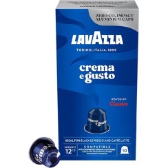 تصویر کپسول نسپرسو لاوازا مدل Crema e Gusto classico بسته 10 عددی 