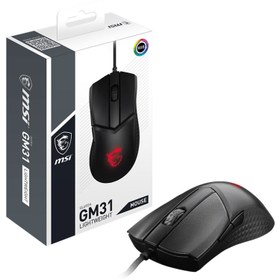 تصویر Mouse MSI Clutch GM31 Lightweight 