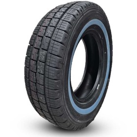 تصویر لاستیک کامفورسر سایز 205/75R14 دور سفید 