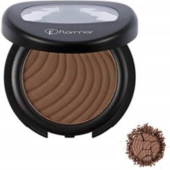 تصویر سایه تکی مات فلورمار Flormar رنگ Chocolate Brown شماره M07 