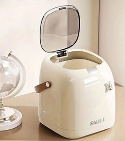 تصویر سطل رومیزی طرح SMILE با جا دستمالی 