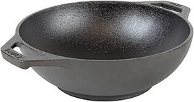 تصویر Lodge L6MW 6.25 در چدن مینی ووک ، سیاه Lodge L6MW 6.25 in Cast Iron Mini Wok, Black