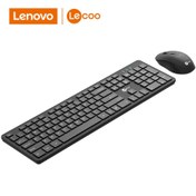 تصویر کیبورد لنوو مدل Wireless keyboard mouse Lecoo-KW201 