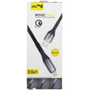 تصویر کابل شارژ سریع و انتقال داده USB به آیفون JBQ CA-F30 