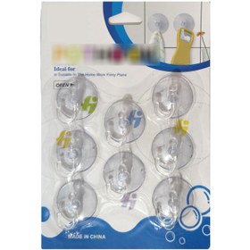 تصویر قلاب آویز کد FUJIAN 211 بسته 8 عددی 