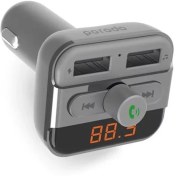 تصویر شارژر فندکی Porodo FM Transmitter and Fast Charging Car Charger 3.4 amp / 15W 