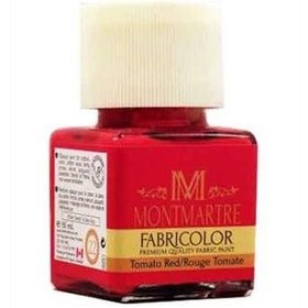 تصویر رنگ پارچه 55 میل Tomato Red 22 