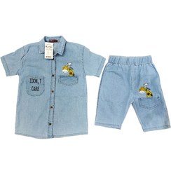 تصویر بلوز شلوارک پسرانه لی 