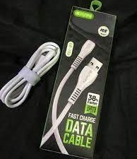 تصویر کابل تبدیل USB Type-A به لایتنینگ باوین مدل CB-195 به طول 1 متر Bavin CB-195 1M USB Type-A to Lignthing Cable