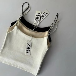 تصویر کراپ تاپ بند ماکارونی 