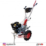 تصویر تیلر کولتیواتور ۷ اسب بنزینی اکسل 