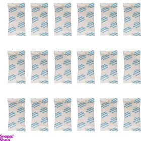 تصویر رطوبت گیر مدل سیلیکا ژل RETIRO وزن 100 گرم بسته 18 عددی 